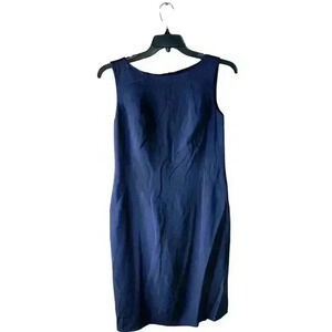 Dana Buchman 100% Silk Dress A-Lined Fitted Sleeveless Women's Size 6
